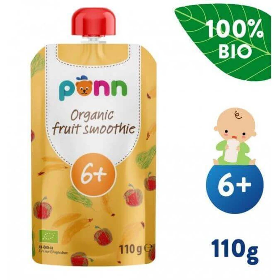 Salvest Põnn BIO Фруктовый смузи с ананасом 110 г: цены и характеристики