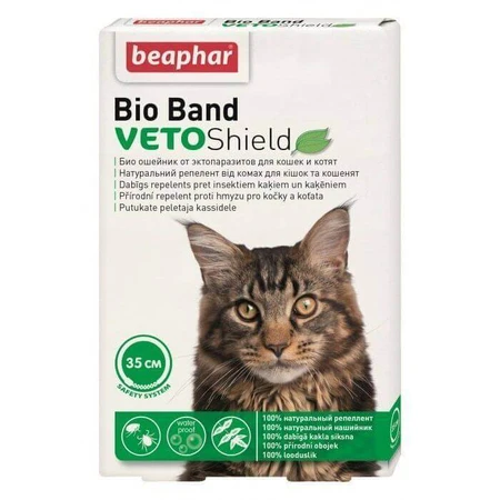 Нашийник-репелент Beaphar Bio Band Veto Shield 35 см: ціни та характеристики