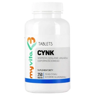 MyVita, Цинк, 250 таблеток