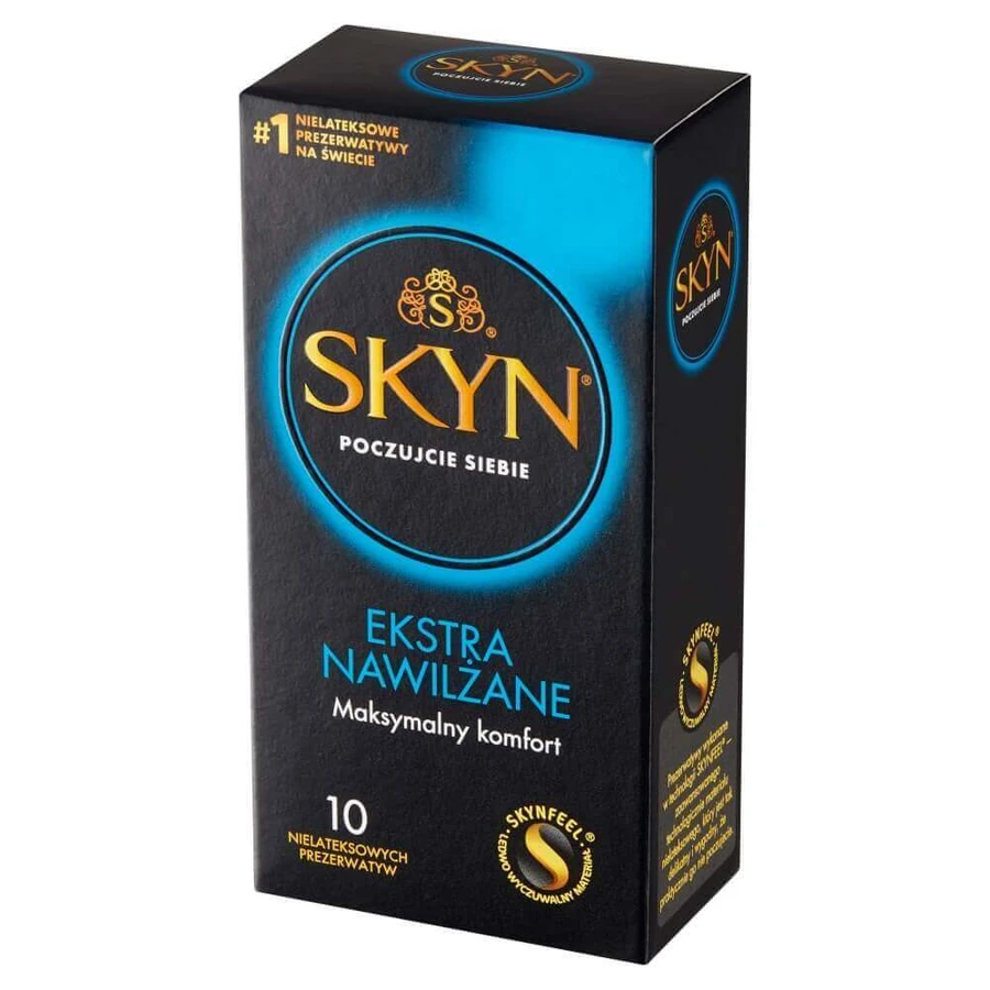 Презервативи Unimil Skyn Extra Lubricated Latex Condoms, без латексу, 10 шт.: ціни та характеристики