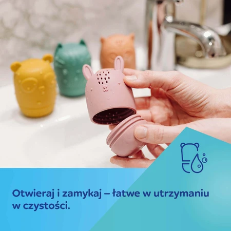 Canpol Babies, набор силиконовых игрушек для купания, 80/308, от 3 месяцев, 4 штуки: цены и характеристики