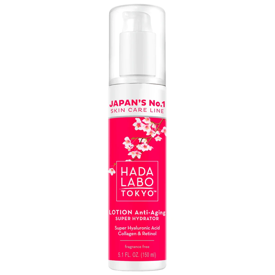 Лосьйон для обличчя Hada Labo Lotion Anti-Aging Super Hydrator, суперзволожуючий, антивіковий, 150 мл: ціни та характеристики
