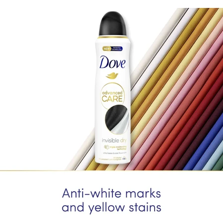 Dove Advanced care Невидимый сухой антиперспирант-спрей 150 мл: цены и характеристики