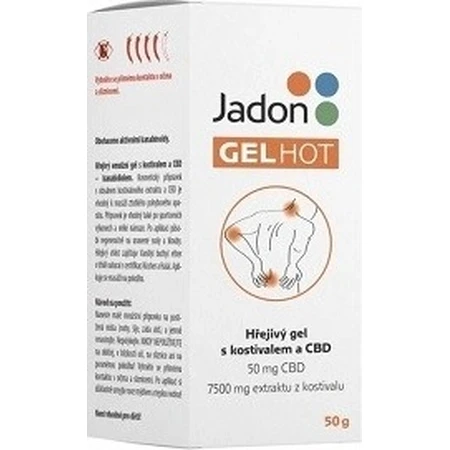 Jadon GEL HOT 1×50 г, разогревающий эмульсионный гель: цены и характеристики