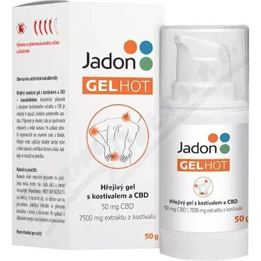 Jadon GEL HOT 1×50 г, разогревающий эмульсионный гель: цены и характеристики
