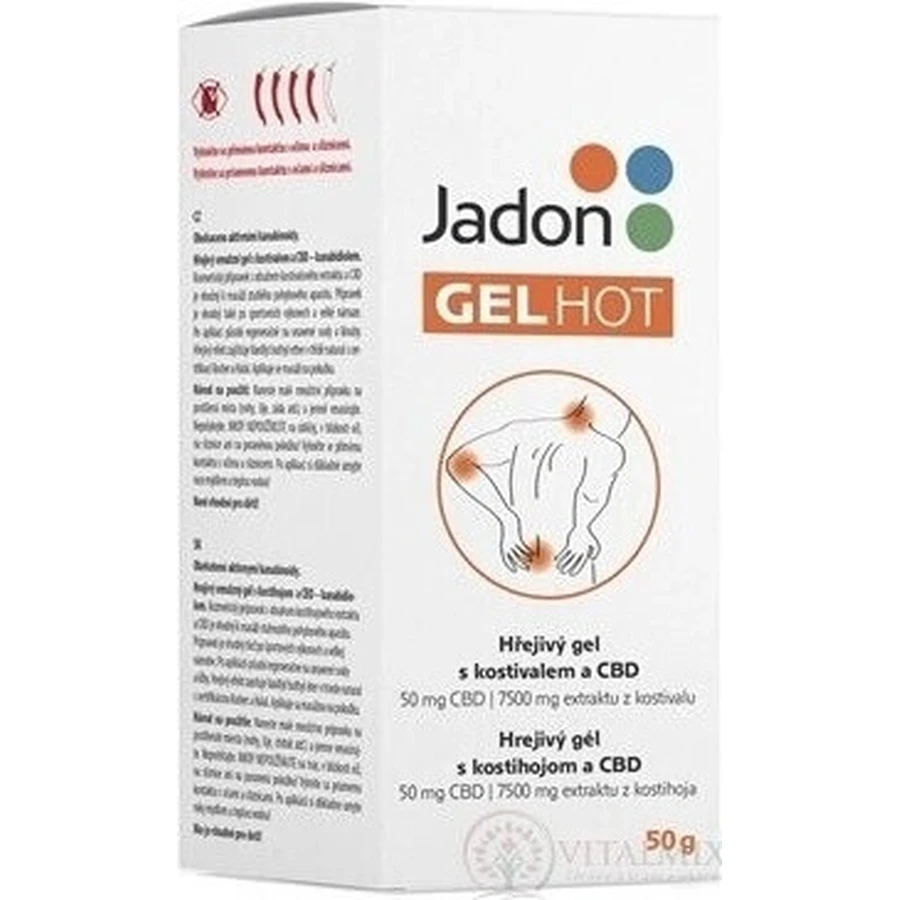Jadon GEL HOT 1×50 г, разогревающий эмульсионный гель: цены и характеристики