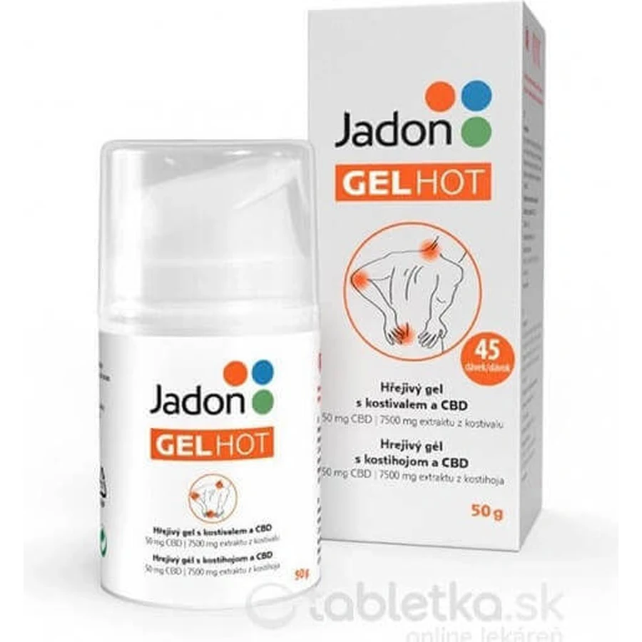 Jadon GEL HOT 1×50 г, разогревающий эмульсионный гель: цены и характеристики