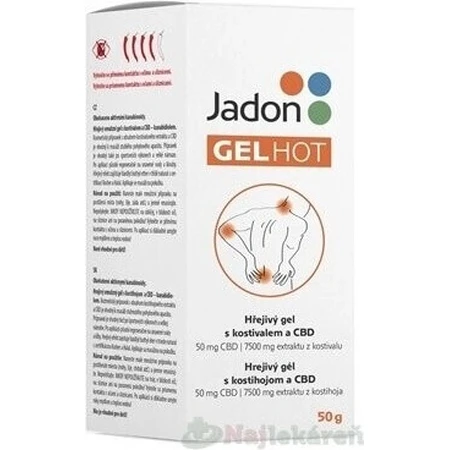 Jadon GEL HOT 1×50 г, разогревающий эмульсионный гель: цены и характеристики