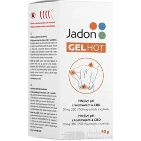 Jadon GEL HOT 1×50 г, разогревающий эмульсионный гель: цены и характеристики