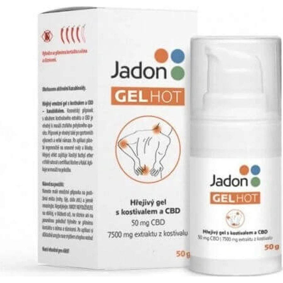 Jadon GEL HOT 1×50 г, разогревающий эмульсионный гель: цены и характеристики
