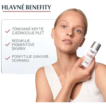 Eucerin ANTI-PIGMENT Денний крем SPF 30 - тонований (світлий) 50 мл: ціни та характеристики