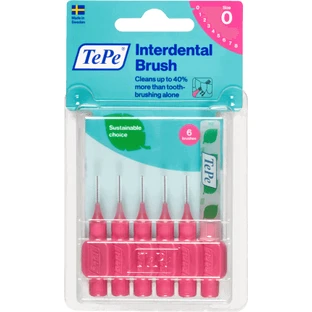 Межзубные щетки TePe Pink, 6 шт.