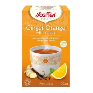 Фіточай Yogi Tea Ginger Orange органічний, пакетик 1.8 г, №17