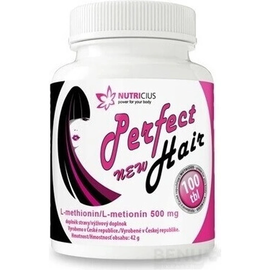 NUTRICIUS Perfect HAIR нова 1×100 табл. дієтична добавка, дієтична добавка: ціни та характеристики