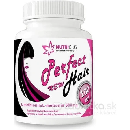 NUTRICIUS Perfect HAIR нова 1×100 табл. дієтична добавка, дієтична добавка: ціни та характеристики