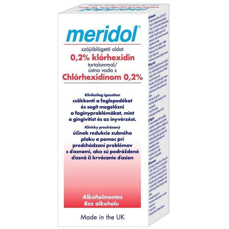 Meridol® Полоскание для рта с хлоргексидином 0,2% 300 мл: цены и характеристики