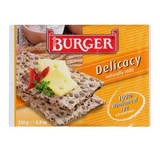 Хрустящие ломтики ржаного хлеба из цельнозерновой муки Delicacy, 250 г, Burger