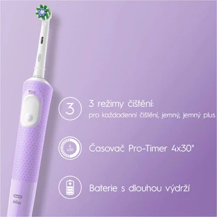 Электрическая зубная щетка Oral-B Vitality Pro Purple