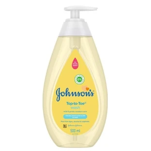 Пенка-шампунь для мытья и купания Johnson's Baby От макушки до пяточек детская, 500 мл