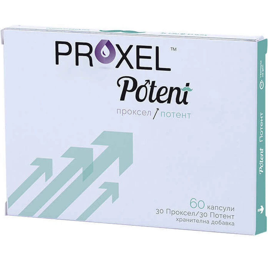 Proxel Potent Naturpharma, 60 капсул: ціни та характеристики