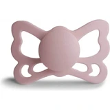 Пустышка FRIGG Butterfly анатомическая силиконовая Blush, +6м 1×1 шт, силиконовая пустышка