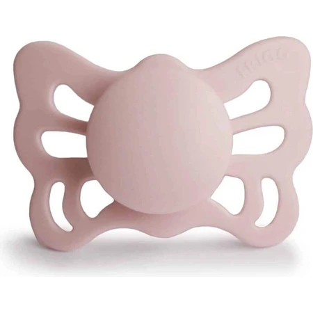 Пустышка FRIGG Butterfly анатомическая силиконовая Blush, +6м 1×1 шт, силиконовая пустышка: цены и характеристики