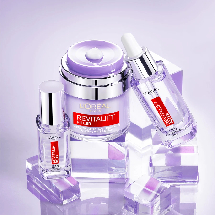 L'Oréal Paris Набор сывороток для кожи Revitalift Filler с гиалуроновой кислотой 2 шт.: цены и характеристики