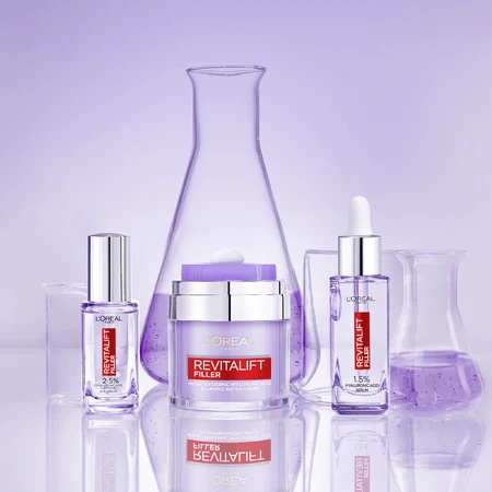 L'Oréal Paris Набор сывороток для кожи Revitalift Filler с гиалуроновой кислотой 2 шт.: цены и характеристики