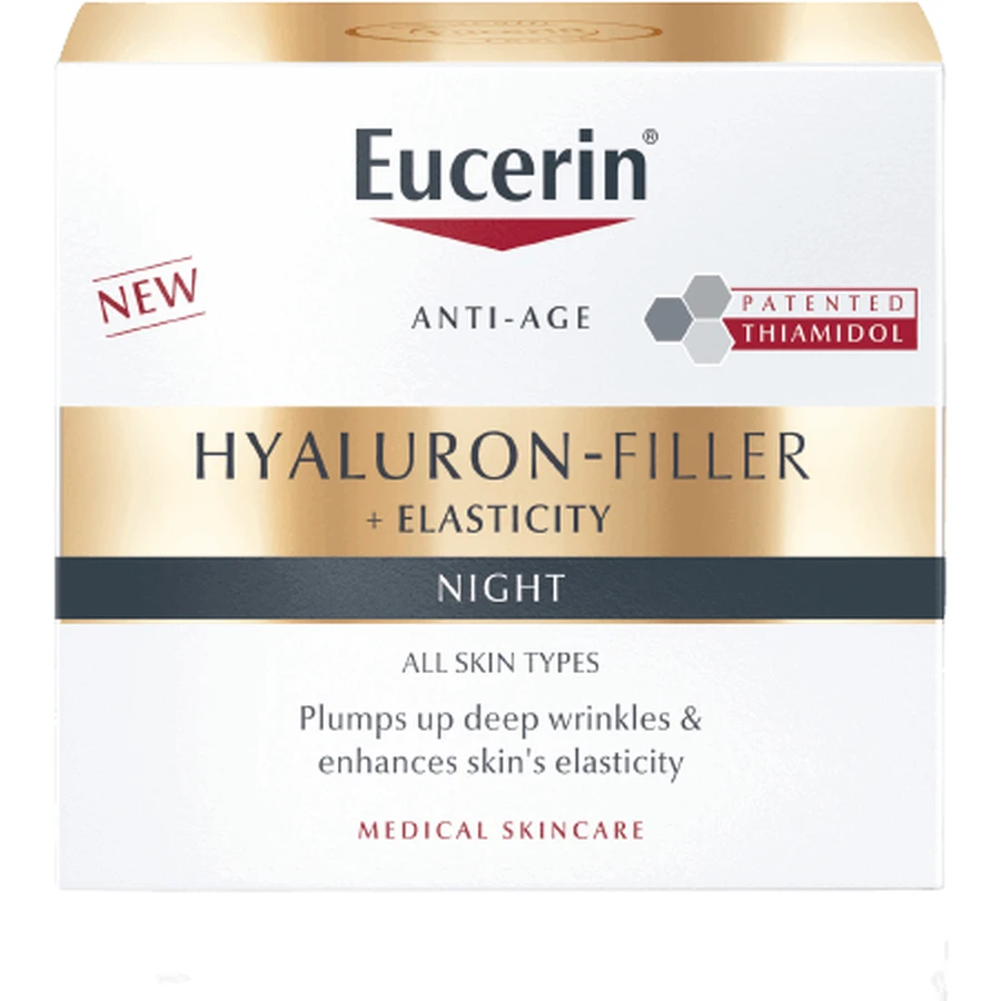 Eucerin HYALURON-FILLER + ELASTICITY нони-крем 50 мл: цены и характеристики