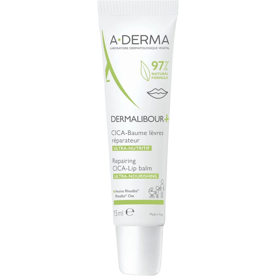A-Derma Reparative CICA-Lip Balm для потрескавшихся и раздраженных губ 15 мл: цены и характеристики