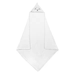 Рушник для дитячого душу з капюшоном, 100 x 100 см, махровий, білий, 1 шт.: ціни та характеристики