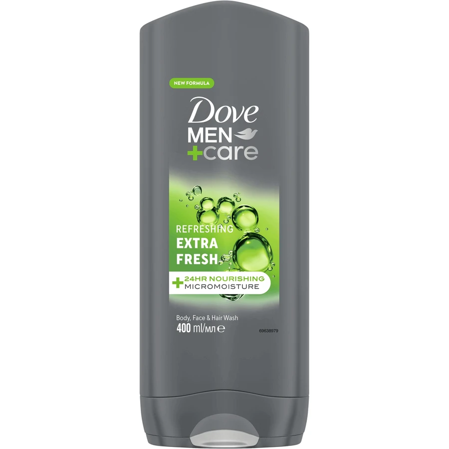 DOVE MEN+CARE Екстра свіжий гель для душу 400 мл: ціни та характеристики