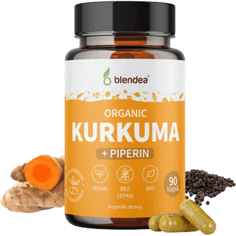 Blendea BIO Turmeric+ Pipperin 90 капсул: цены и характеристики