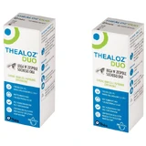 Глазные капли Теалоз Дуо Thea Thealoz Duo, 2 упаковки по 10 мл