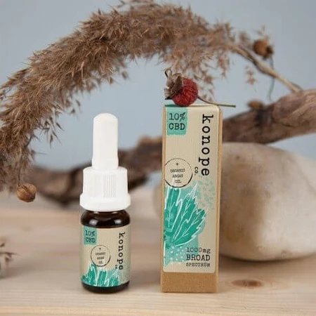 Hemp co. 10% CBD в органическом аргановом масле - iroké Spectrum 1000 мг 1×10 мл, аргановое масло: цены и характеристики