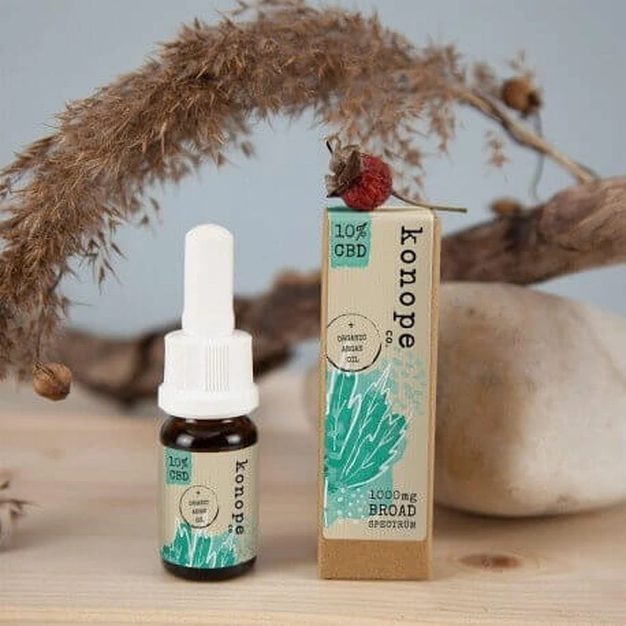 Hemp co. 10% CBD в органическом аргановом масле - iroké Spectrum 1000 мг 1×10 мл, аргановое масло: цены и характеристики