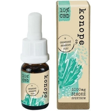 Hemp co. 10% CBD в органическом аргановом масле - iroké Spectrum 1000 мг 1×10 мл, аргановое масло: цены и характеристики