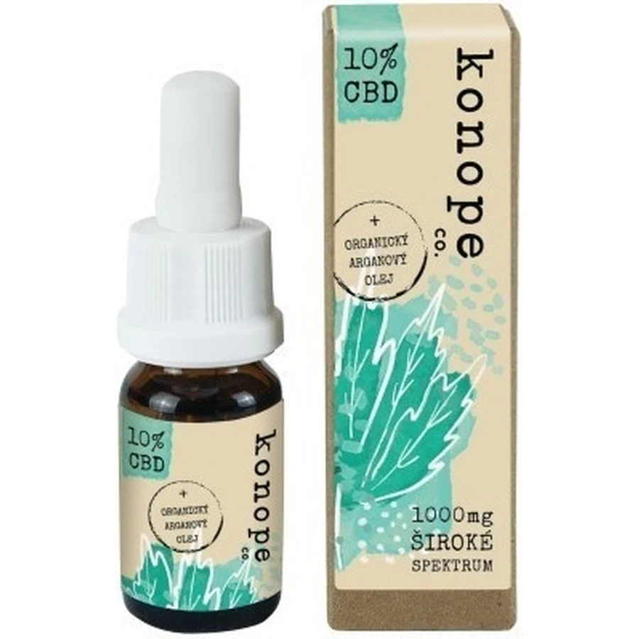 Hemp co. 10% CBD в органическом аргановом масле - iroké Spectrum 1000 мг 1×10 мл, аргановое масло: цены и характеристики
