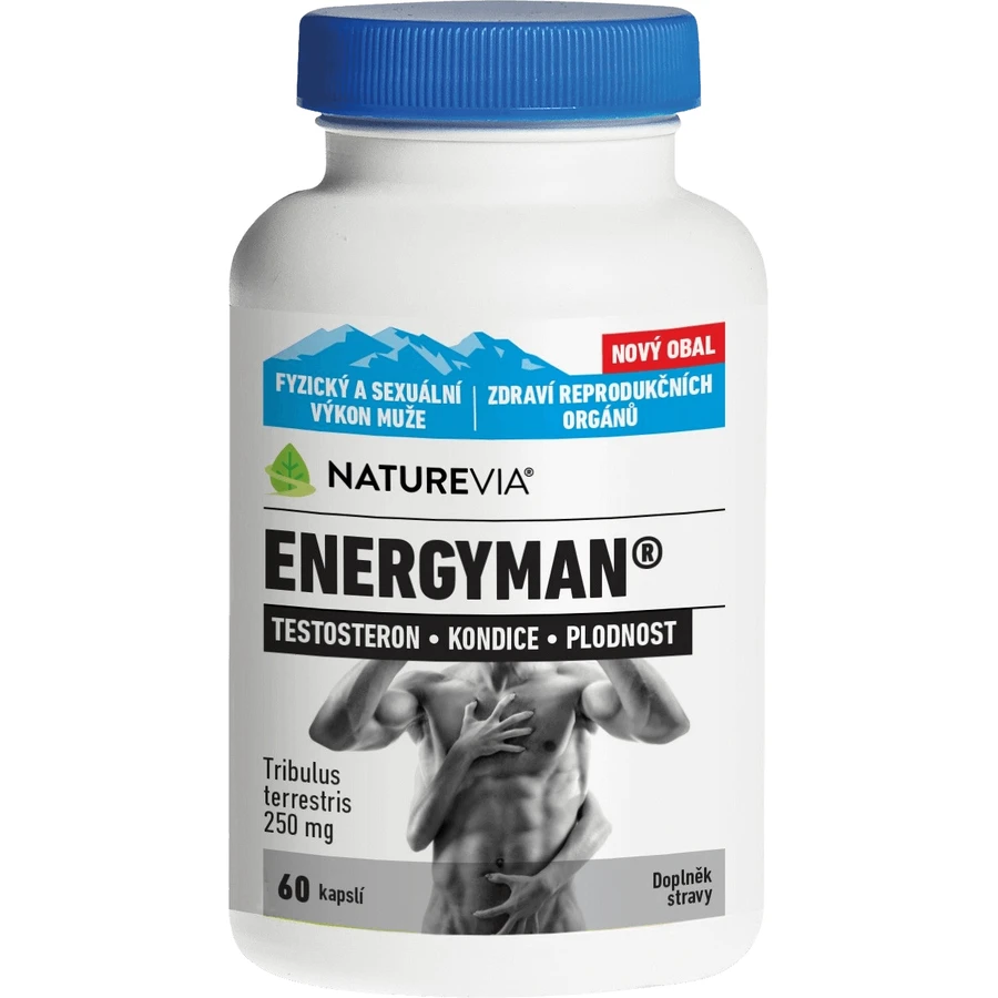 NatureVia Energyman 60 капсул: цены и характеристики