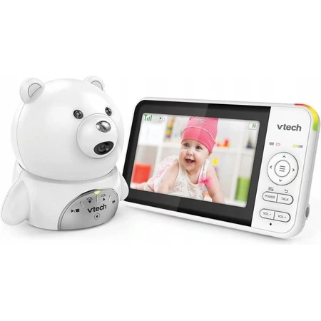 VTECH BM5150-BEAR, відеоняня з 5-дюймовим дисплеєм 1×1шт, няня: ціни та характеристики
