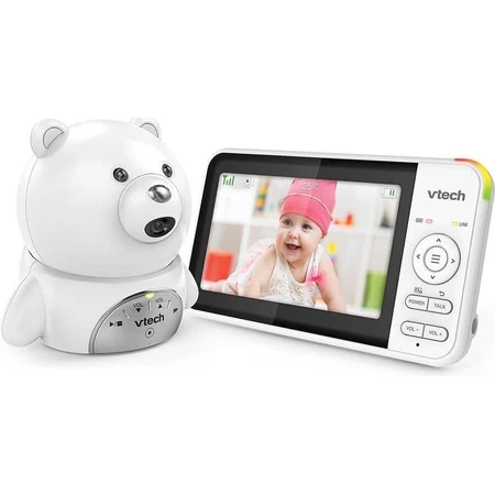VTECH BM5150-BEAR, відеоняня з 5-дюймовим дисплеєм 1×1шт, няня: ціни та характеристики