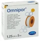 Пластырь гипоаллергенный фиксирующий "omnipor" 1,25 см х 5 м, катушка