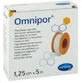 Пластырь гипоаллергенный фиксирующий "omnipor" 1,25 см х 5 м, катушка