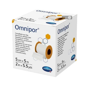 Пластырь гипоаллергенный фиксирующий Omnipor 2,5 см х 5 м, катушка