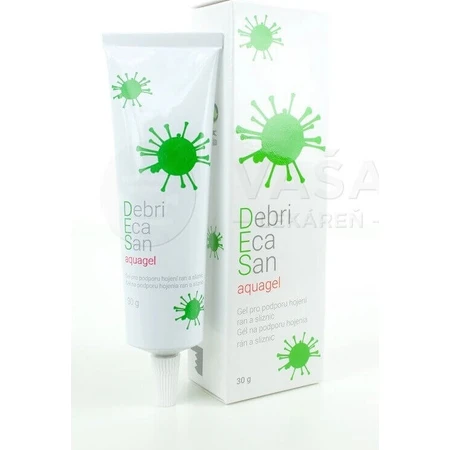 DebriEcaSan aquagel 1×30 г, гель для дермальных ран: цены и характеристики