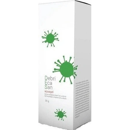 DebriEcaSan aquagel 1×30 г, гель для дермальных ран: цены и характеристики