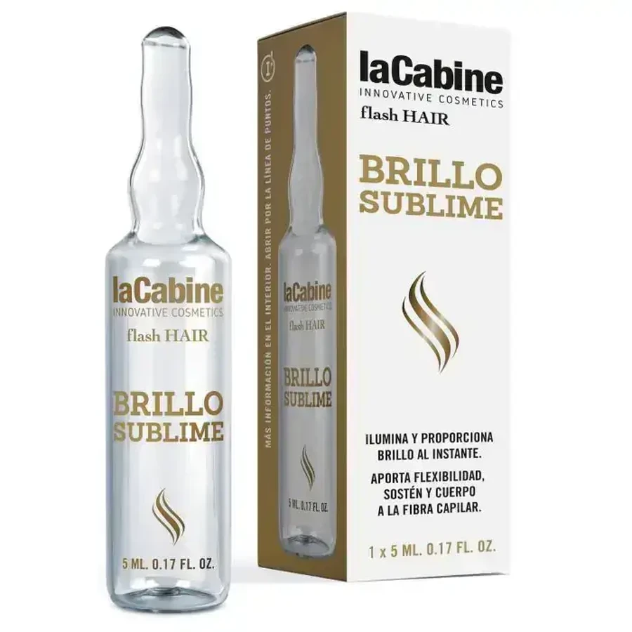 Ампула для блиску волосся Flash Hair Sublime Shine, 1 ампула х 5 мл, La Cabine: ціни та характеристики