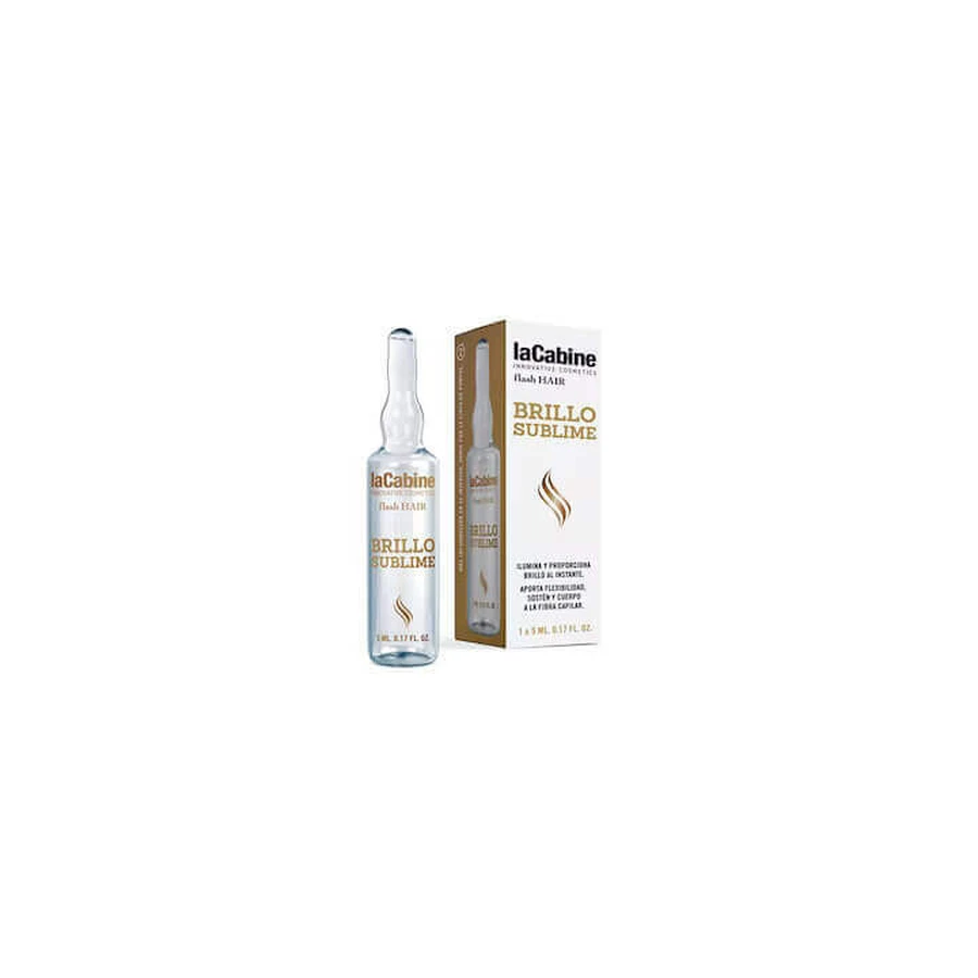 Ампула для блиску волосся Flash Hair Sublime Shine, 1 ампула х 5 мл, La Cabine: ціни та характеристики