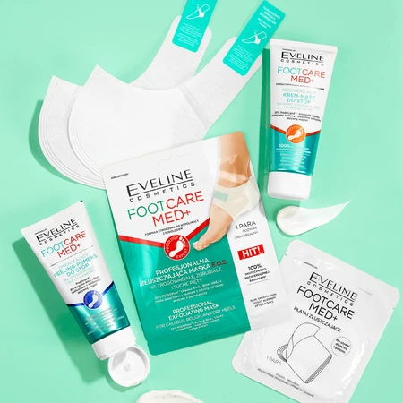 Eveline Foot Care Med+ Professional отшелушивающая маска из лаваша, 1 пара: цены и характеристики