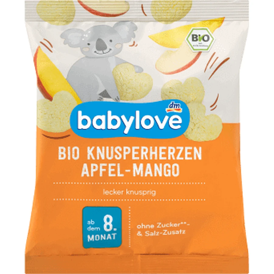 Яблочные чипсы Babylove с манго для детей с 8 месяцев, 30 г: цены и характеристики